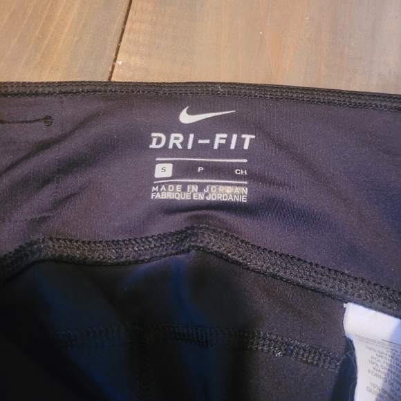 Nike Dri-fit Black Leggings Small - Picture 3 of 7